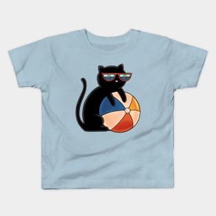 Cat Vacation Kids T-Shirt